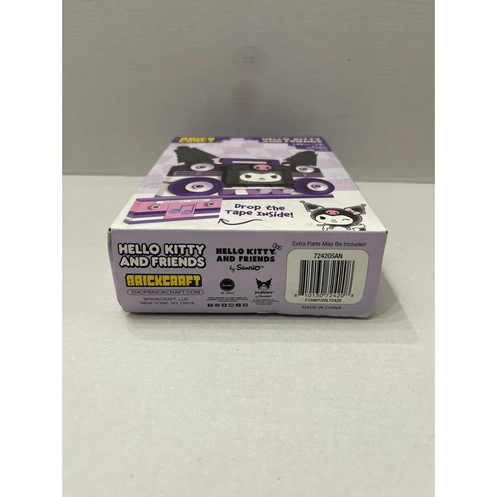 Brickcraft Hello Kitty and Friends Kuromi Boombox Building Set 142 PCS New